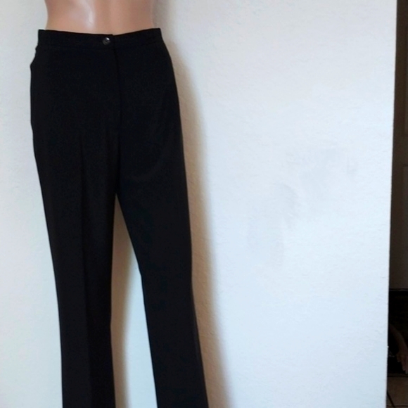 JIL SANDER Trousers Pant Tailored Classic Black Size 4 Small  Eu 34 - Picture 11 of 15